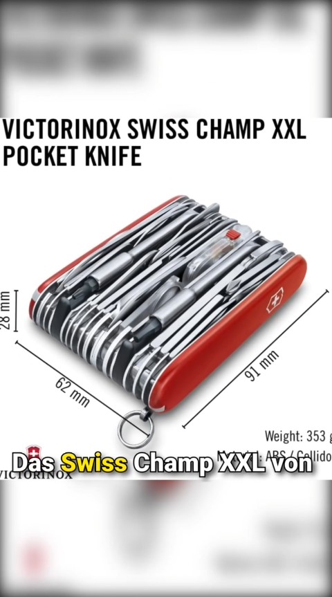 Swiss Champ XXL mit 73 Funktionen